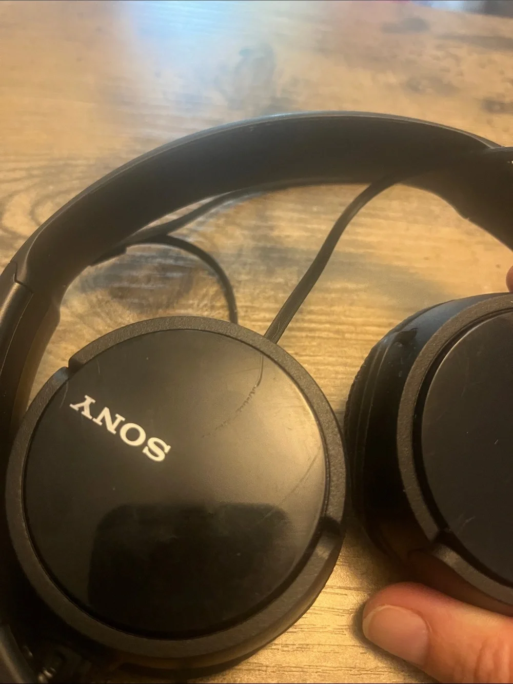 Sony Black Wired On-Ear Headphones with 3.5mm Plug